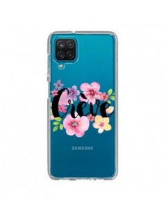Coque Samsung Galaxy A12 et M12 Crève Fleurs Transparente...