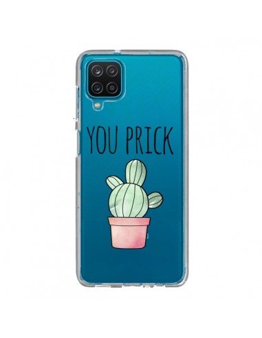 Coque Samsung Galaxy A12 et M12 You Prick Cactus Transparente - Maryline Cazenave