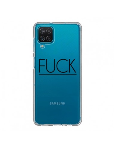 Coque Samsung Galaxy A12 et M12 Fuck Transparente - Maryline Cazenave