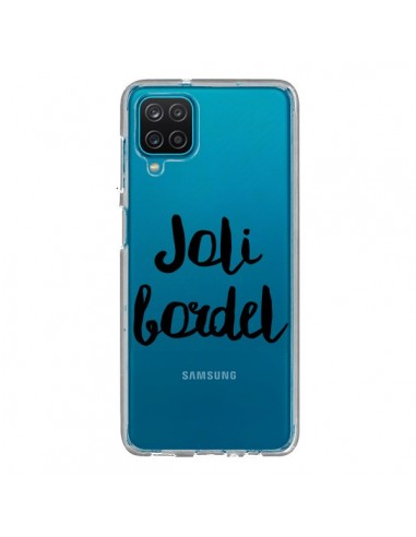 Coque Samsung Galaxy A12 et M12 Joli Bordel Transparente - Maryline Cazenave