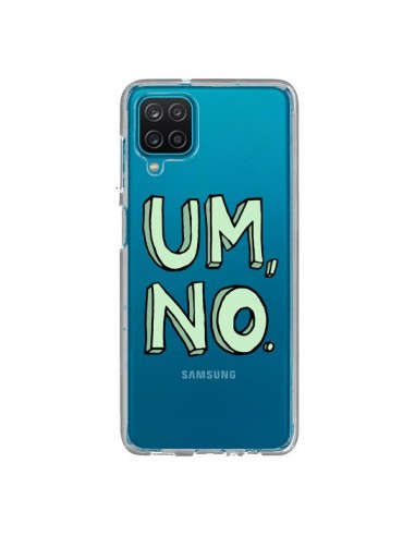 Coque Samsung Galaxy A12 et M12 Um, No Transparente - Maryline Cazenave
