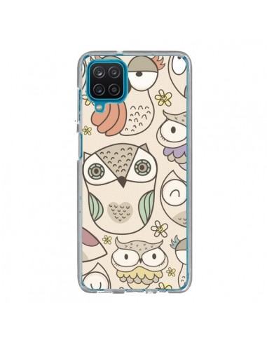 Coque Samsung Galaxy A12 et M12 Chouette Vintage - Maria Jose Da Luz