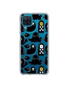 Coque Samsung Galaxy A12 et M12 Monsters Monstres Pattern...