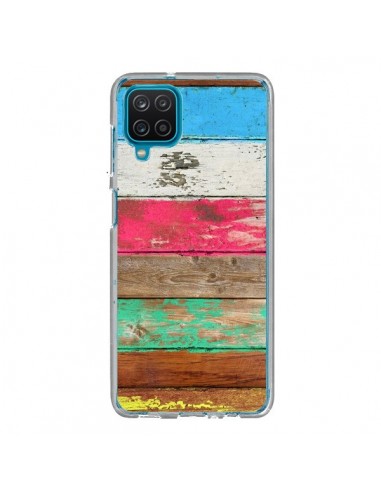 Coque Samsung Galaxy A12 et M12 Eco Fashion Bois - Maximilian San