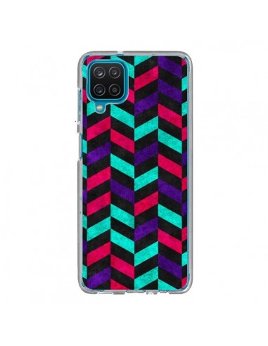 Coque Samsung Galaxy A12 et M12 Azteque Geometric Mundo - Maximilian San