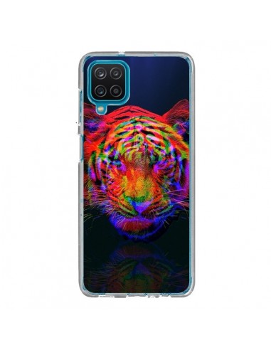 Coque Samsung Galaxy A12 et M12 Tigre Beautiful Aberration - Maximilian San