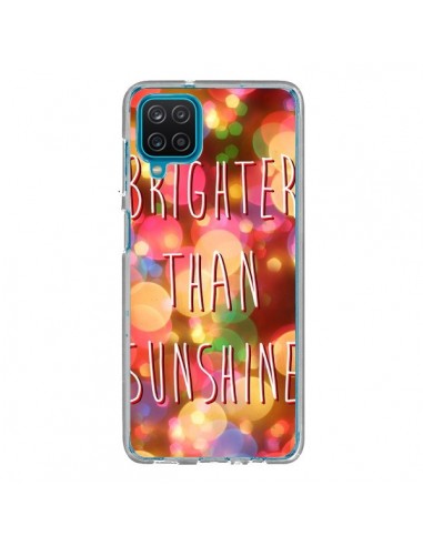 Coque Samsung Galaxy A12 et M12 Brighter Than Sunshine Paillettes - Maximilian San