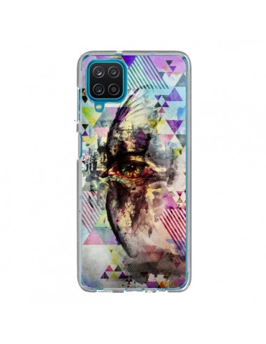 Coque Samsung Galaxy A12 et M12 Oeil Triangle Oiseau Cry Bird - Maximilian San