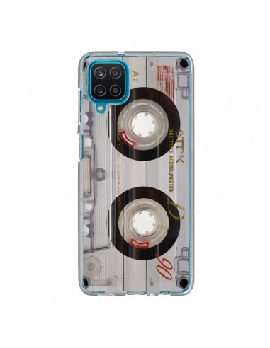 Coque Samsung Galaxy A12 et M12 Cassette Transparente K7 - Maximilian San