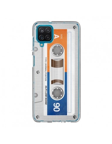 Coque Samsung Galaxy A12 et M12 White Cassette K7 - Maximilian San