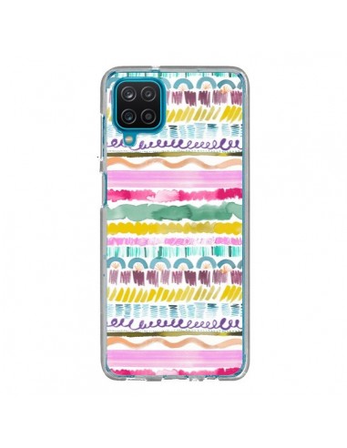 Coque Samsung Galaxy A12 et M12 Garlands Tribal - Ninola Design