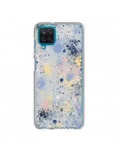 Coque Samsung Galaxy A12 et M12 Gradient Watercolor Lines...