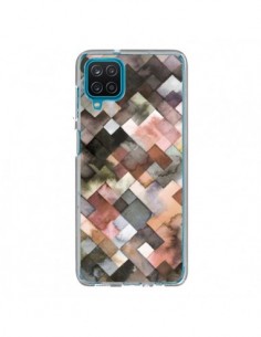 Coque Samsung Galaxy A12 et M12 Marker Colorful Stripes -...