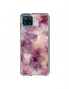 Coque Samsung Galaxy A12 et M12 Roses Bouquet Pink -...
