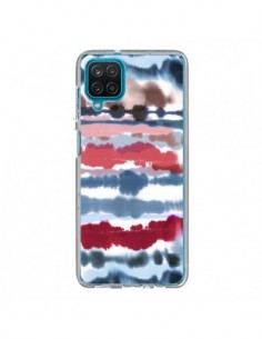 Coque Samsung Galaxy A12 et M12 Smoky Marble Watercolor...