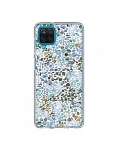 Coque Samsung Galaxy A12 et M12 Smoky Marble Watercolor...