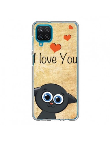 Coque Samsung Galaxy A12 et M12 Cute Cat - Nico