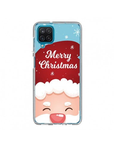 Coque Samsung Galaxy A12 et M12 Bonnet du Père Noël Merry Christmas - Nico