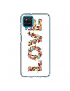 Coque Samsung Galaxy A12 et M12 Love Fleurs - Nico
