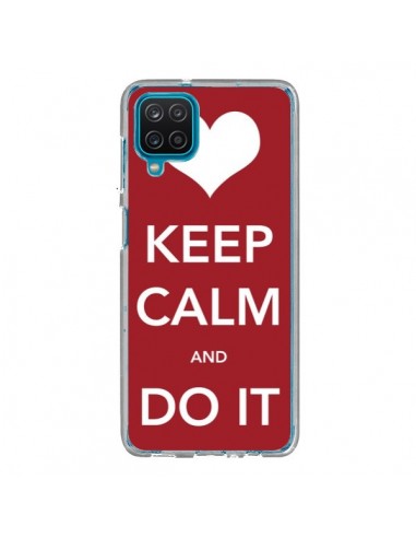 Coque Samsung Galaxy A12 et M12 Keep Calm and Do It - Nico