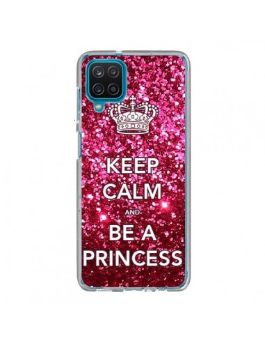 Coque Samsung Galaxy A12 et M12 Keep Calm and Be A Princess - Nico