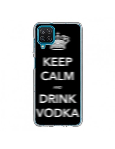 Coque Samsung Galaxy A12 et M12 Keep Calm and Drink Vodka - Nico