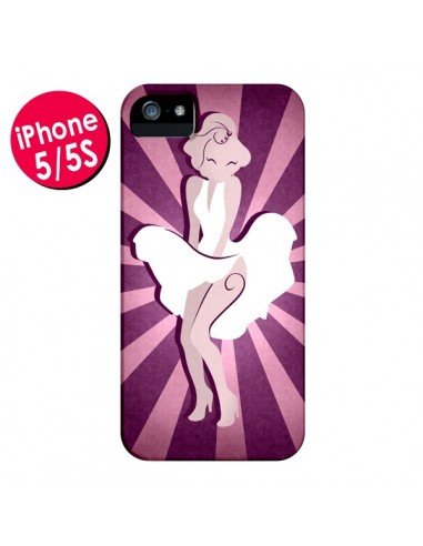 Coque Marilyn Monroe Design pour iPhone 5 et 5S - LouJah