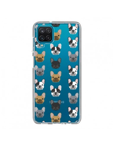 Coque Samsung Galaxy A12 et M12 Chiens Bulldog Français Transparente - Pet Friendly