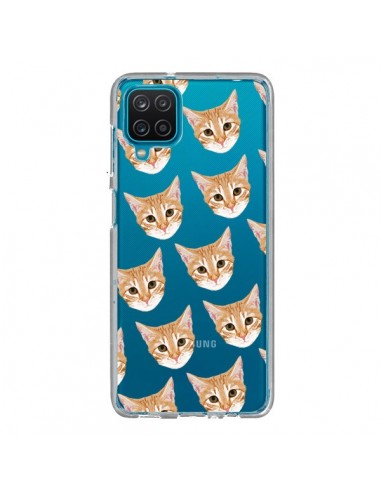 Coque Samsung Galaxy A12 et M12 Chats Beige Transparente - Pet Friendly