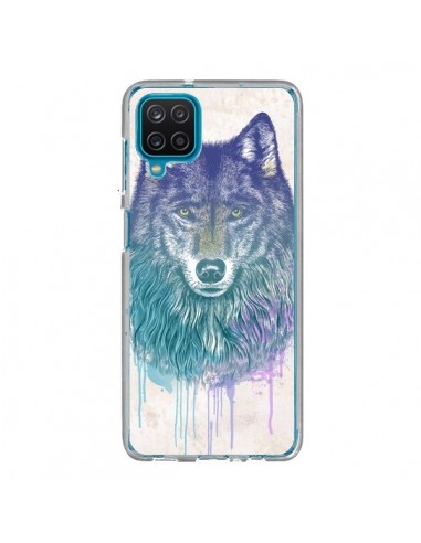 Coque Samsung Galaxy A12 et M12 Loup - Rachel Caldwell