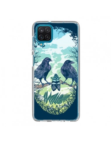 Coque Samsung Galaxy A12 et M12 Tête de Mort Nature - Rachel Caldwell