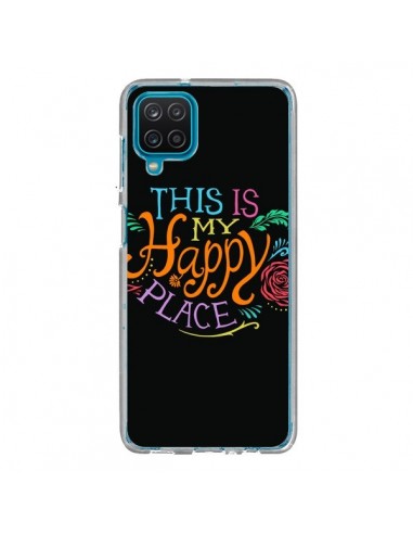Coque Samsung Galaxy A12 et M12 This is my Happy Place - Rachel Caldwell