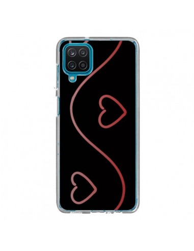 Coque Samsung Galaxy A12 et M12 Coeur Love Rouge - R Delean