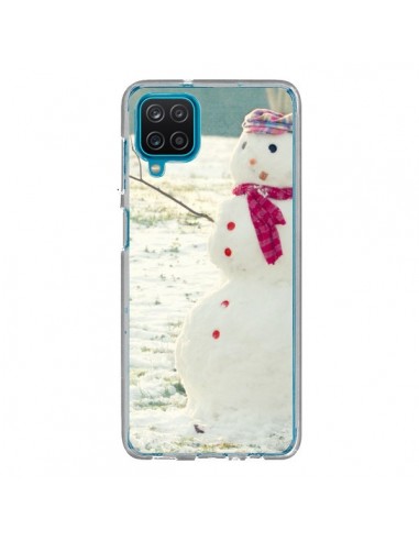 Coque Samsung Galaxy A12 et M12 Bonhomme de Neige - R Delean