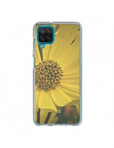 Coque Samsung Galaxy A12 et M12 Tournesol Fleur - R Delean