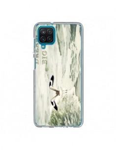 Coque Samsung Galaxy A12 et M12 Dream Big Mouette Mer - R...