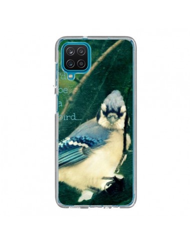 Coque Samsung Galaxy A12 et M12 I'd be a bird Oiseau - R Delean