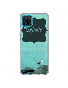 Coque Samsung Galaxy A12 et M12 Infinite Oiseau Bird - R...