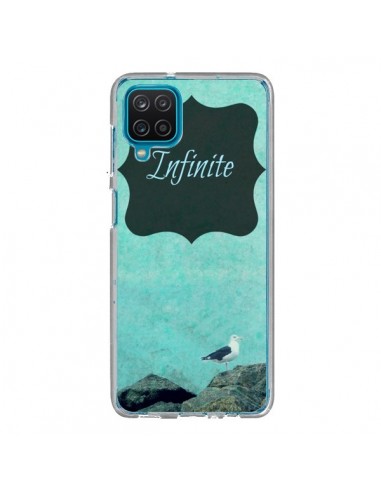 Coque Samsung Galaxy A12 et M12 Infinite Oiseau Bird - R Delean