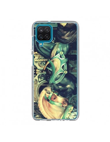 Coque Samsung Galaxy A12 et M12 Manege Enfant Carrousel Chevaux - R Delean