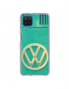 Coque Samsung Galaxy A12 et M12 Groovy Van Hippie VW Bleu...