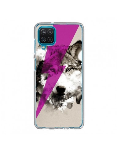 Coque Samsung Galaxy A12 et M12 Wolf Rocks - Robert Farkas