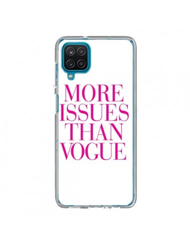 Coque Samsung Galaxy A12 et M12 More Issues Than Vogue Rose Pink - Rex Lambo