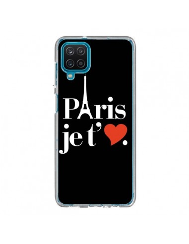 Coque Samsung Galaxy A12 et M12 Paris je t'aime - Rex Lambo