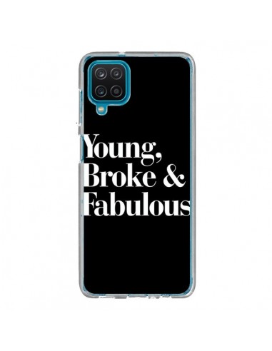 Coque Samsung Galaxy A12 et M12 Young, Broke & Fabulous - Rex Lambo