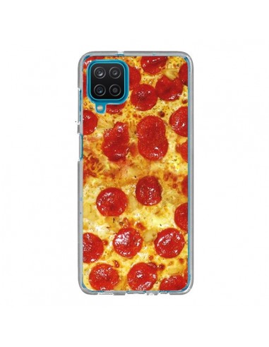 Coque Samsung Galaxy A12 et M12 Pizza Pepperoni - Rex Lambo