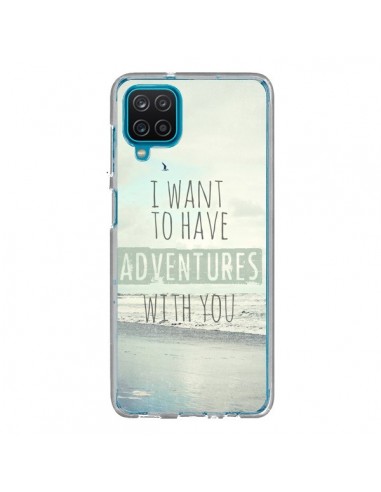 Coque Samsung Galaxy A12 et M12 I want to have adventures with you - Sylvia Cook