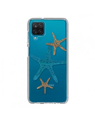 Coque Samsung Galaxy A12 et M12 Etoile de Mer Starfish Transparente - Sylvia Cook