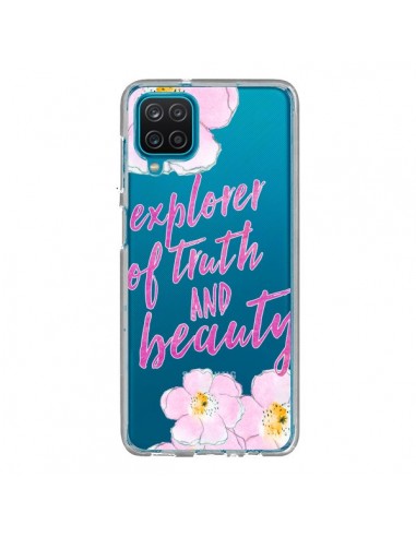 Coque Samsung Galaxy A12 et M12 Explorer of Truth and Beauty Transparente - Sylvia Cook