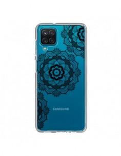 Coque Samsung Galaxy A12 et M12 Triple Mandala Noir Black...